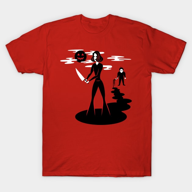 The Final Girl! T-Shirt by evilgoods